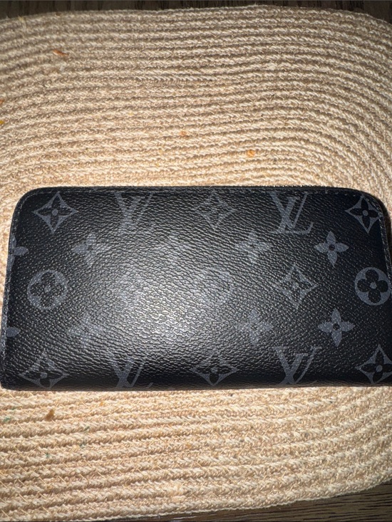 Louis Vuitton Handbags - Louis Vuitton Black Monogram Eclipse Zip Wallet